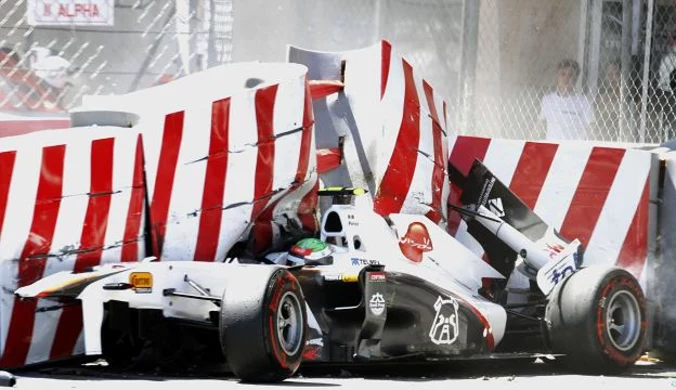 Perez po wypadku raczej nie wystartuje w Monako