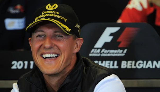 GP Belgii - pierwszy trening dla Schumachera