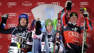 Alpejski PŚ: Hircher wygrał slalom w Zagrzebiu