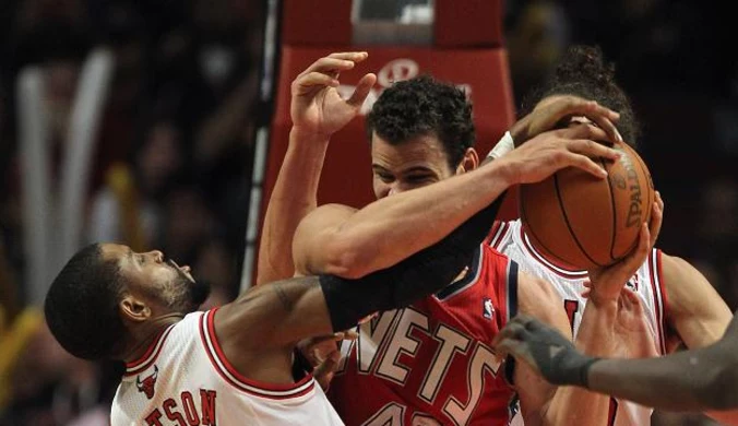 NBA: Chicago Bulls przegrali z New Jersey Nets