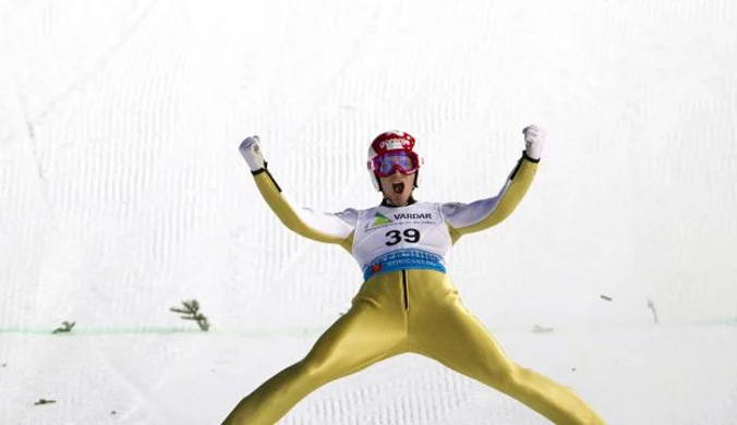 Kranjec został mistrzem świata w lotach narciarskich, Stoch 10.