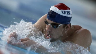 Michael Phelps trenuje