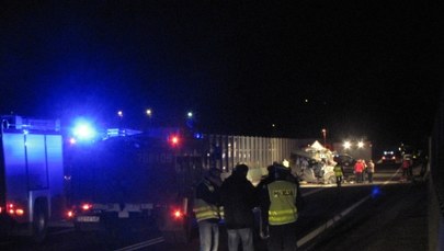 Tragiczny wypadek busa w Śląskiem