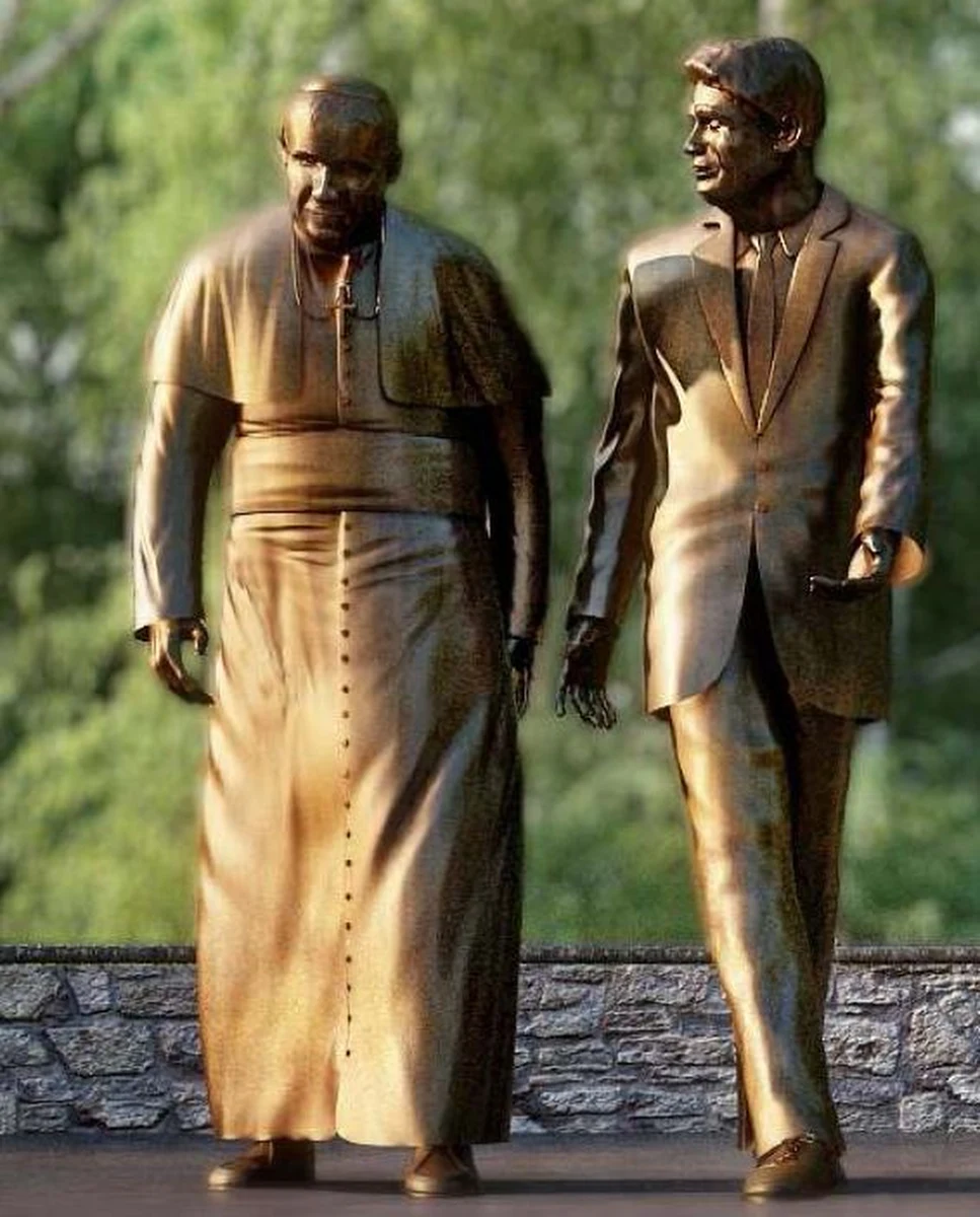 Gdańsk będzie miał nowy pomnik, upamiętniający papieża Jana Pawła II i byłego prezydenta USA Ronalda Reagana. Stanie w nadmorskim parku. Projekt uchwały w tej sprawie przegłosowali dziś gdańscy radni.