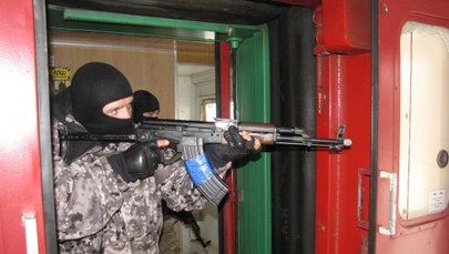 Terroryści opanowali pociąg w Zamościu. W ramach ćwiczeń przed Euro 2012
