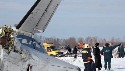 Katastrofa samolotu w Rosji. Zginęło 31 osób, 12 cudem ocalało
