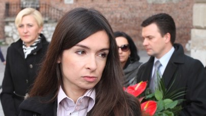 Marta Kaczyńska odwiedziła grób rodziców na Wawelu