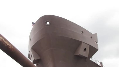 W Gdańsku zwodowano supernowoczesny statek dla amerykańskiego armatora