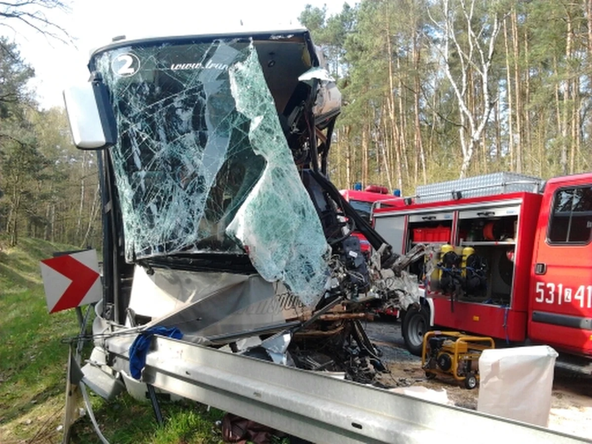 50 osób zostało rannych w wypadku na trasie między Stargardem Szczecińskim i Maszewem w Zachodniopomorskiem. W miejscowości Kicko autokar zderzył się z tirem. Policja zatrzymała kierowcę ciężarówki. Jak dowiedział się reporter RMF FM, mężczyzna w piątek powinien rozpocząć 45-godzinną przerwę od pracy. Nie miał także odpowiednich dokumentów.