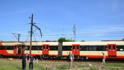 Pociągi zderzyły się w Warszawie
