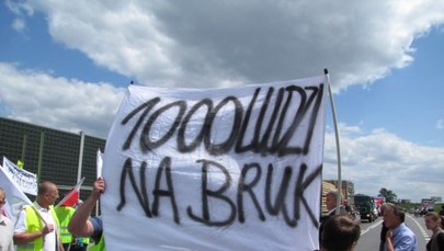 Blokada A4 w Małopolsce. Protestują podwykonawcy