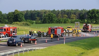 Uszkodzona nawierzchnia na A1 pod Gdańskiem 
