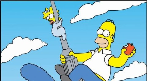 Zdjęcie ilustracyjne Simpsonowie odcinek 1 "The City of New York vs. Homer Simpson"