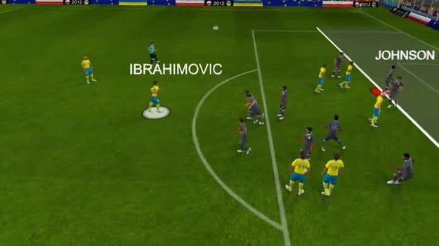 W 50. minucie meczu Szwedzi doprowadzili do wyrównania. Bramkę strzelił Olof Mellberg, który wykorzystał znakomite podanie Zlatana Ibrahimovicia.