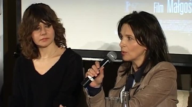 Juliette Binoche opowiada o współpracy z Małgorzatą Szumowską, u której zagrała główną rolę w głośnym filmie "Sponsoring".