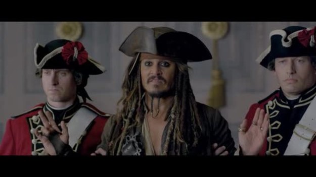 Zobacz fragment długo oczekiwanej kolejnej odsłony opowieści o Jacku Sparrowie i jego kompanach - "Piratów z Karaibów 4: Na nieznanych wodach".