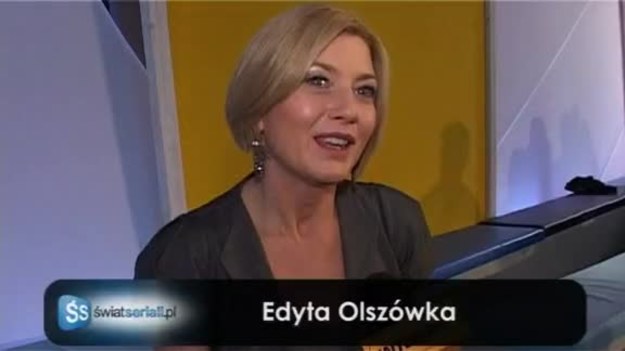 Będzie przyjaźń i miłość, radość i smutek, a także... przepisy kulinarne - o serialu "Przepis na życie" opowiada Edyta Olszówka.