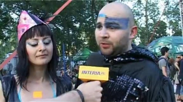Anna Patrini i Michał "Skinny" Skórka tworzą duet Skinny Patrini. - To jest wspaniałe, że przyjeżdżają tutaj ludzie żądni świeżej krwi, nowości muzycznych i dzięki temu możemy się poznać - mówiła Anna po koncercie na Off Festivalu.