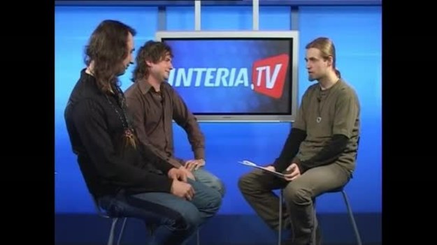 Hardrockowa grupa Kruk była gościem INTERIA.TV.