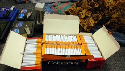 Służba Celna zlikwidowała nielegalną fabrykę papierosów