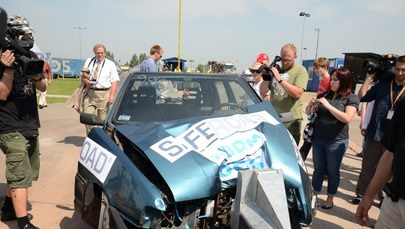 Crash testy w Inowrocławiu: Zabezpieczenia na drodze przynoszą odwrotny skutek