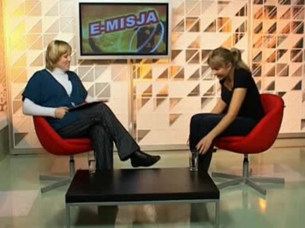 Gościem programu E-MISJA była aktorka Anna Guzik.