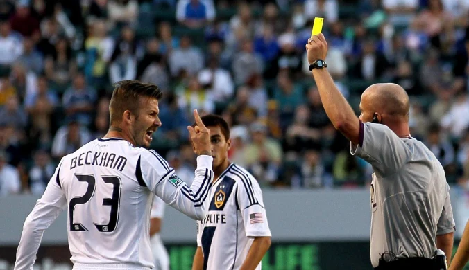 Beckham zawieszony za nieodpowiednie zachowanie na boisku