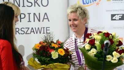 Anita Włodarczyk wróciła do kraju