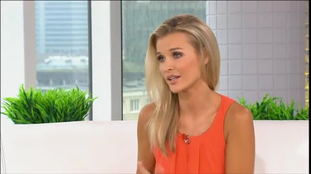 Joanna Krupa wyjawiła szczegóły dotyczące reality show, w którym wystąpiła razem z narzeczonym Romainem Zago (Dzień Dobry TVN/x-news).
