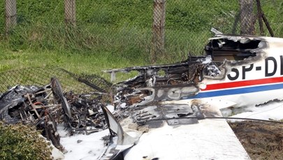 Mały samolot rozbił się w Rybniku