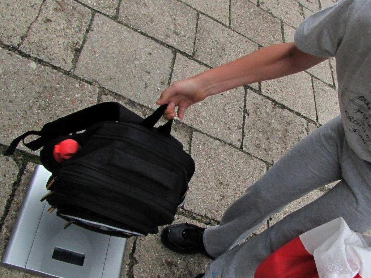 Matematyka, historia, chemia, a do wszystkiego zeszyt, ćwiczenia i podręcznik - w sumie prawie 6,5 kilograma. Tyle waży szkolny tornister gimnazjalisty. Sprawdził to nasz reporter Kuba Kaługa, który w porannym pakowaniu towarzyszył Martynie - uczennicy jednego z gdyńskich gimnazjów. W Faktach RMF FM i na RMF24.pl przez cały dzień będziemy dziś sprawdzać, ile uczniowie muszą codziennie brać na plecy.