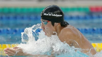 Pływacki rekord świata Japończyka Yamaguchiego 