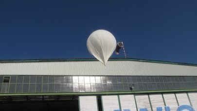Stratosferyczny balon wystartował z gliwickiego lotniska
