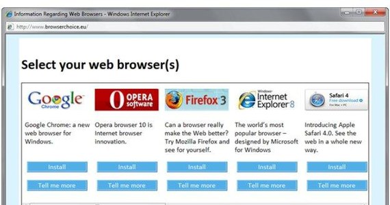 mozilla firefox or internet explorer 8