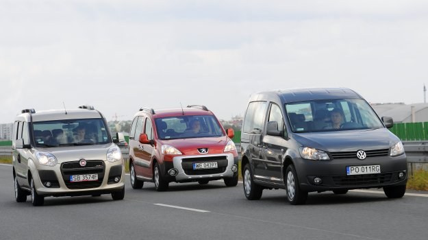 Porownanie Fiat Doblo Peugeot Partner Volkswagen Caddy Motoryzacja W Interia Pl