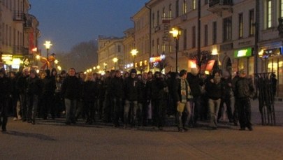 Kibicowska manifestacja z nutką niesmaku