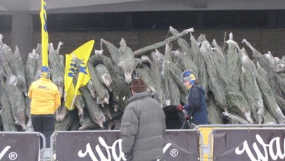 ​Nasze wielkie choinkowe tournée trwa. Dziś rozdaliśmy drzewka w Olsztynie!