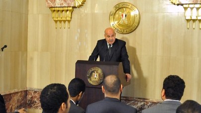 Wiceprezydent Egiptu podał się do dymisji