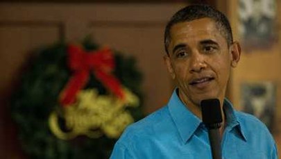 Obama wraca wcześniej ze świąt, bo w kraju kryzys 