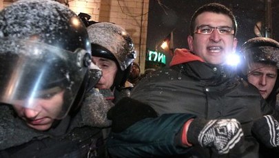 "Nowy Rok bez Putina!" W Moskwie i Petersburgu rozpędzono opozycjonistów