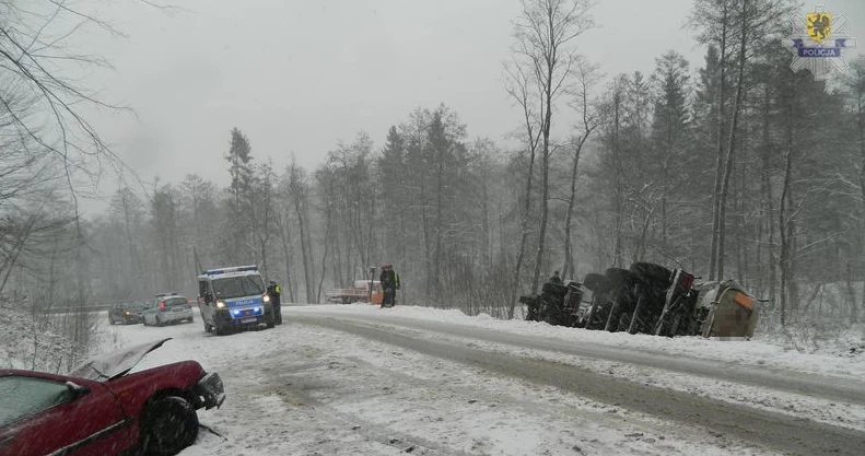 Wypadek w powiecie wejherowskim  