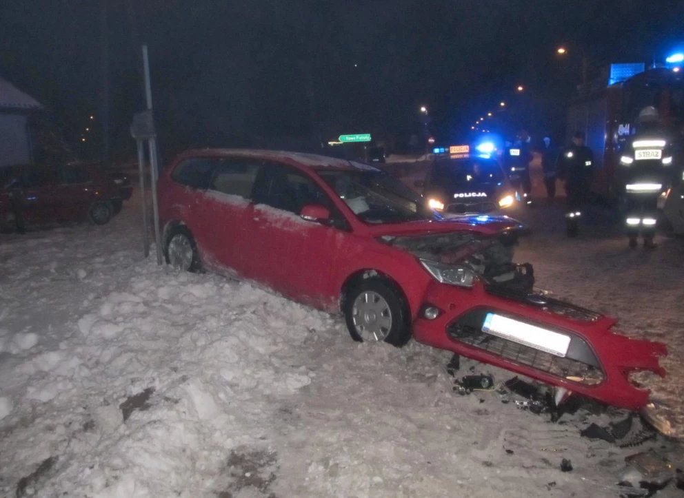 Zawinił błąd 25-letniego kierowcy 