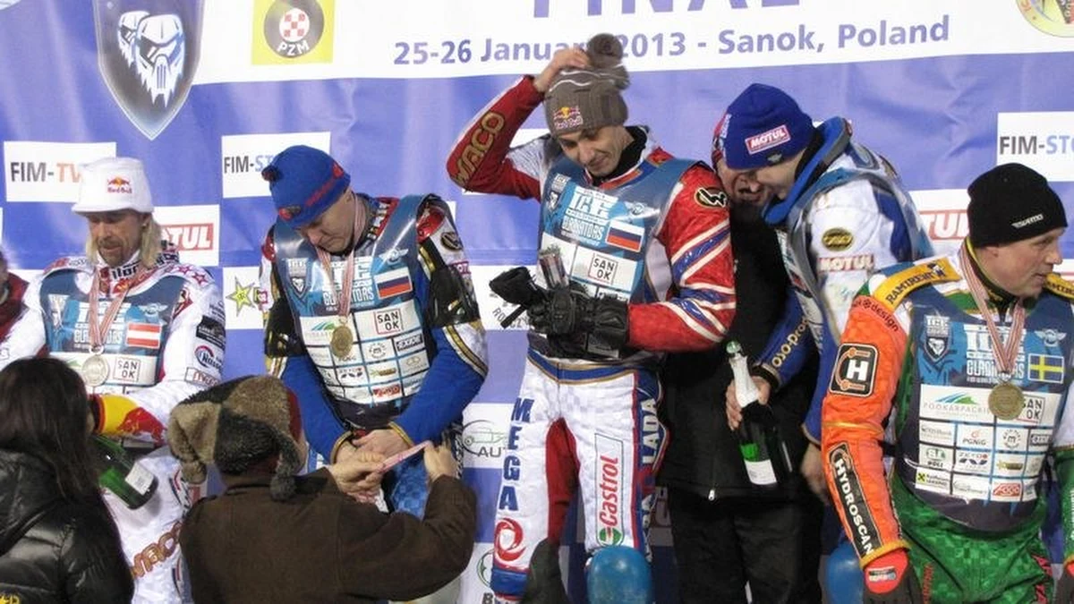 Drużynowe mistrzostwa świata w ice speedway'u dobiegły końca. Świetne, czwarte miejsce zajęła polska reprezentacja, które debiutowała na tym szczeblu. Mistrzami świata zostali Rosjanie.
