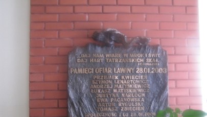 Licealiści z Tychów pamiętają o swoich kolegach, którzy zginęli pod Rysami