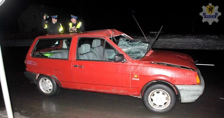 Nieszczęśliwy wypadek w miejscowości Dąbrowa   