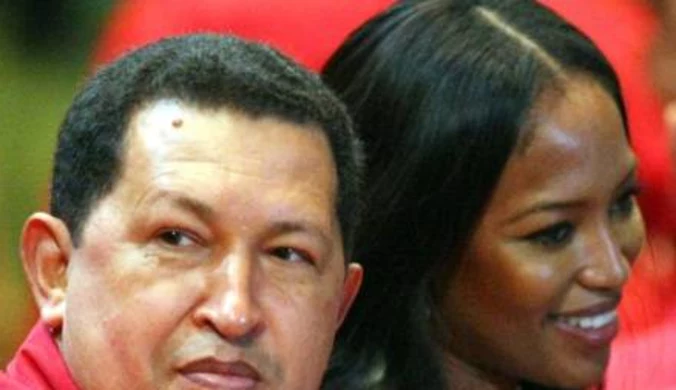 Naomi Campbell i mięśnie Hugo Chaveza