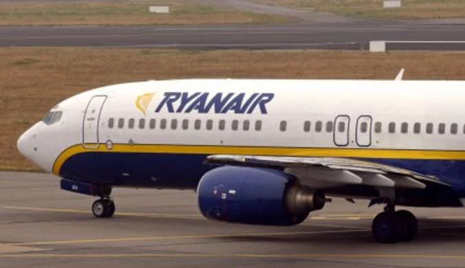 Gdańsk: Awaryjne lądowanie samolotu Ryanair