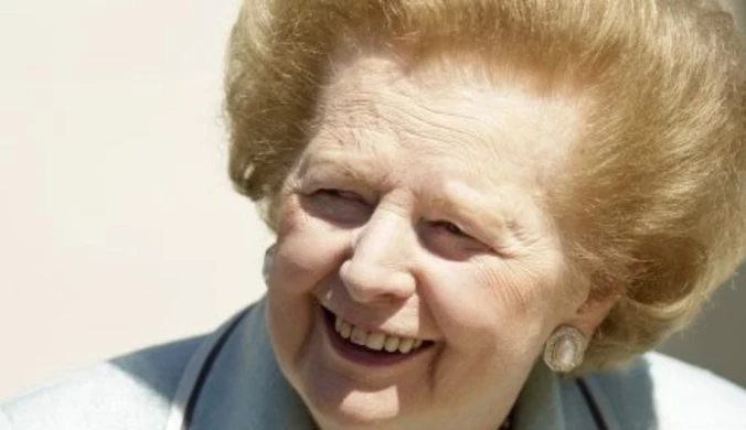 Margaret Thatcher złamała rękę