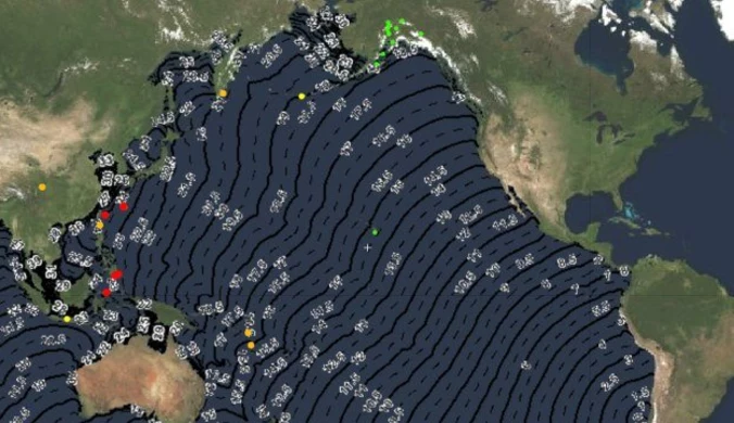 Tsunami uderzyło w wybrzeże Chile