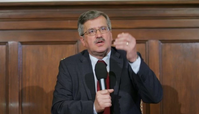 Komorowski też ma serce po lewej stronie